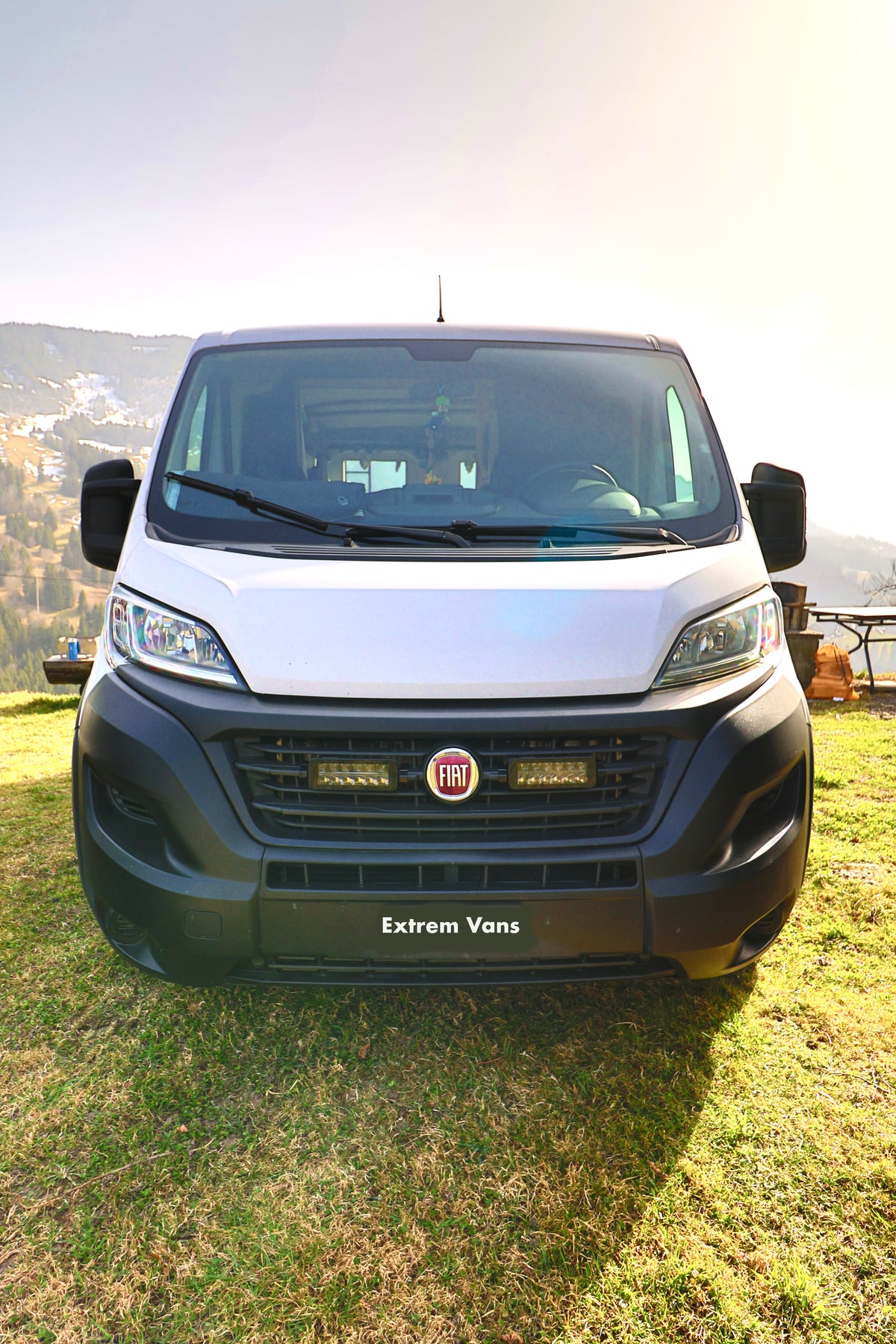Kühlergrill Halter für Zusatzscheinwerfer - Fiat Ducato Gen. 7 2014-2021