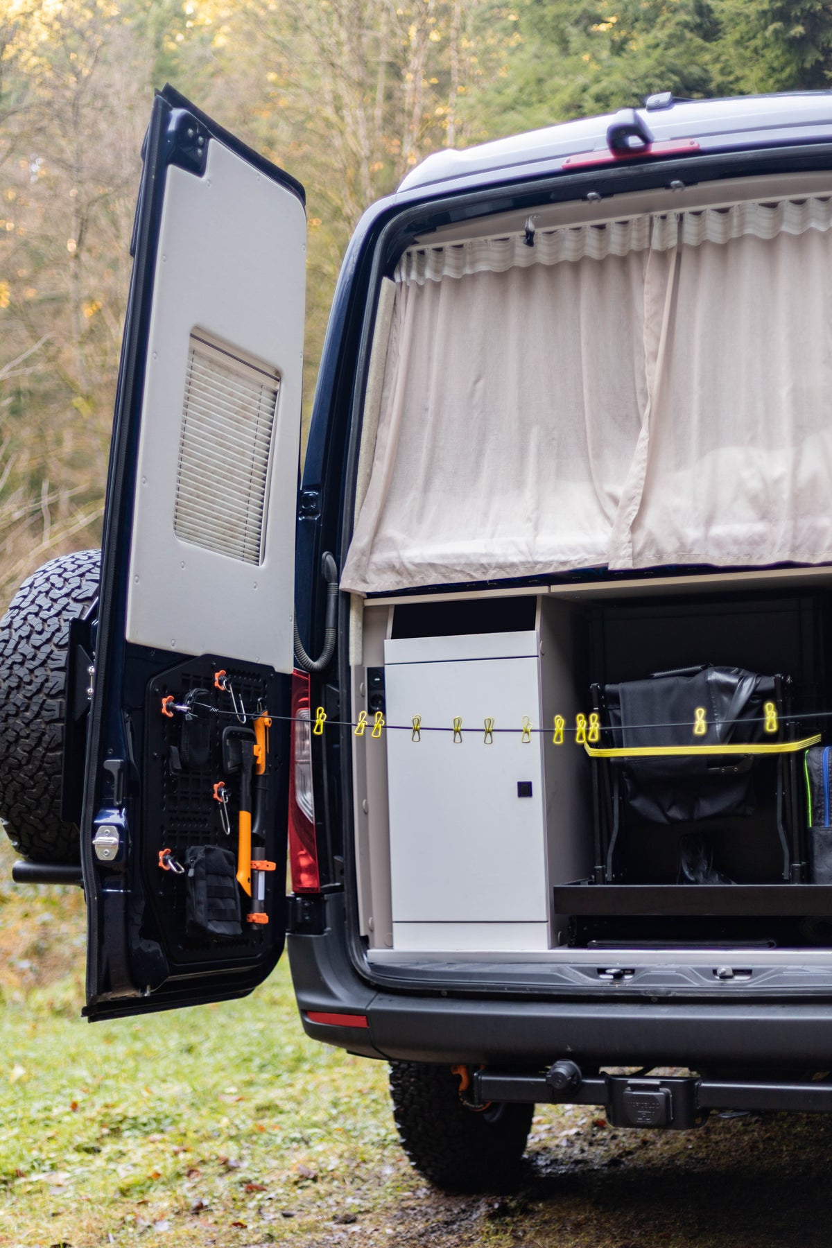XPLORACK Doors Molleboard Verkleidung Hecktüren Sprinter 907