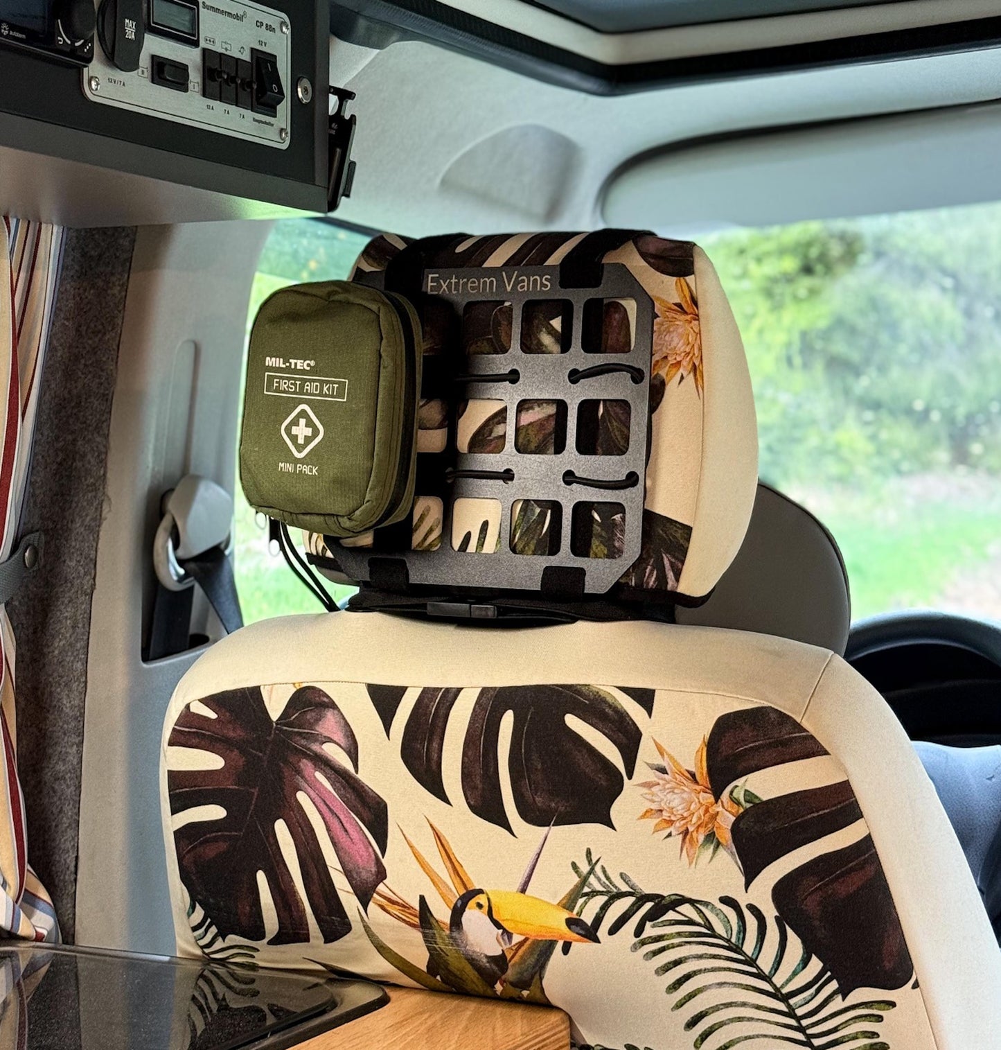 XPLORACK Head Molle Board für Kopfstützen