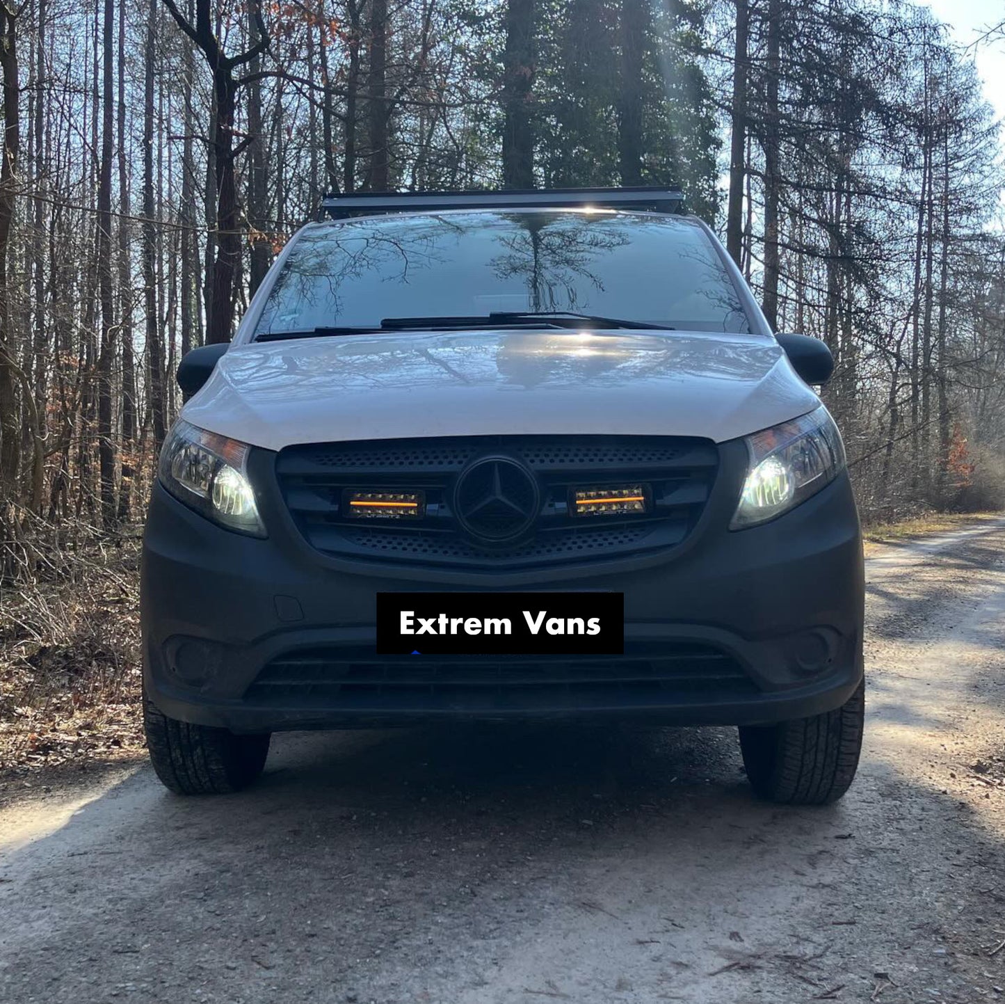 Kühlergrill Halter für Zusatzscheinwerfer - Mercedes Vito (2014-2019) W447