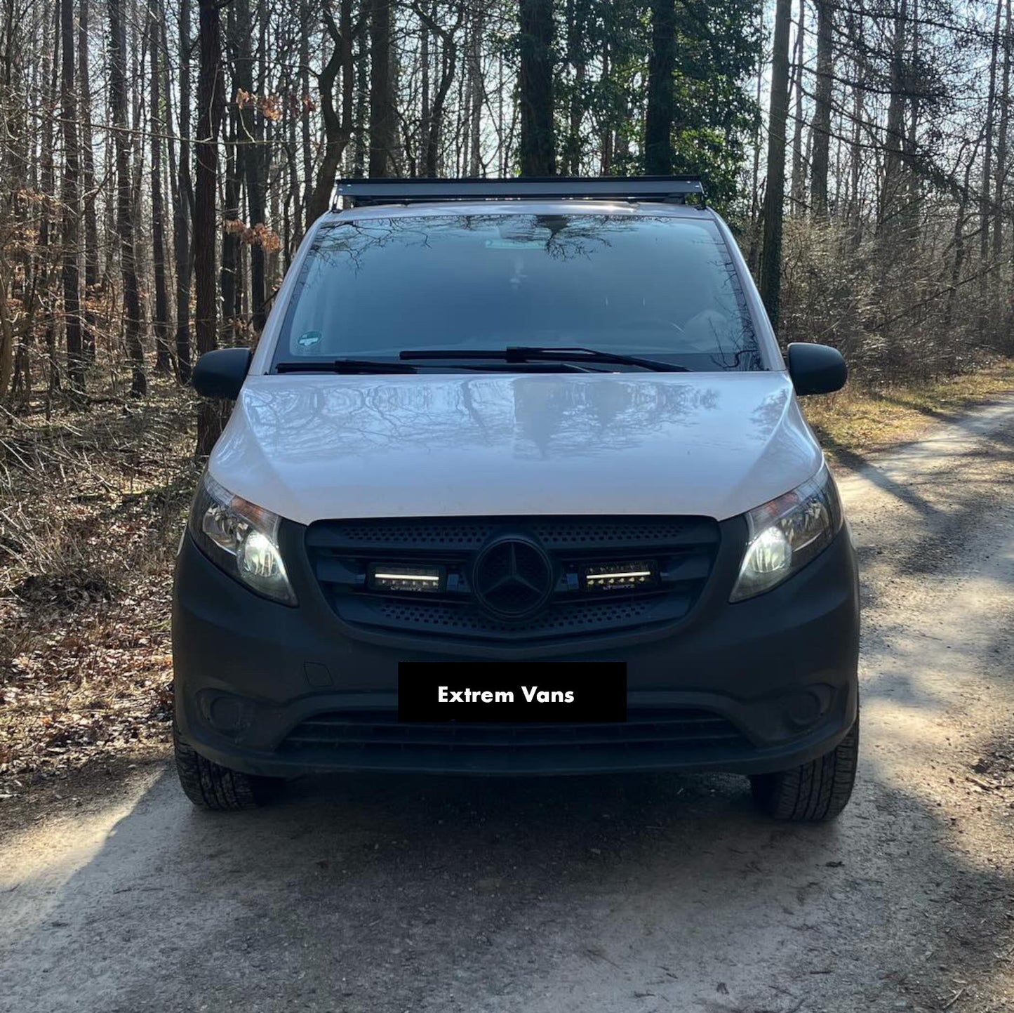 Kühlergrill Halter für Zusatzscheinwerfer - Mercedes Vito (2014-2019) W447