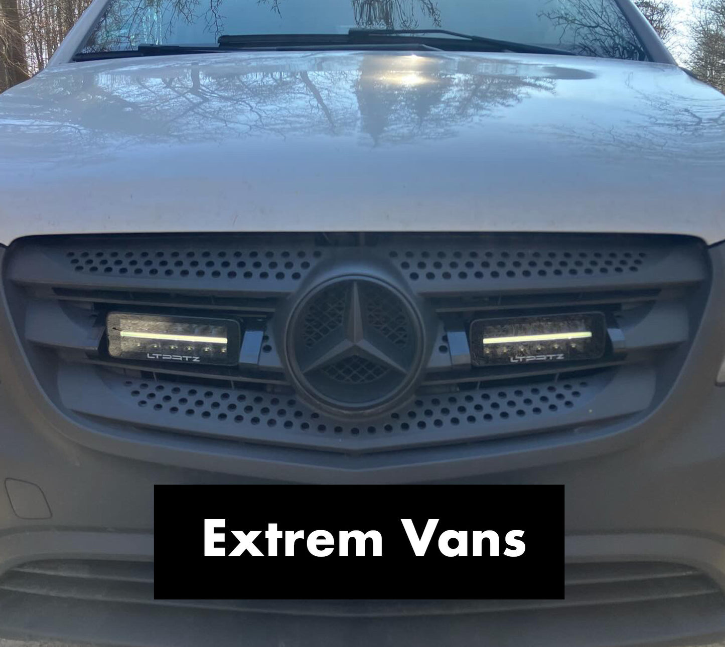 Kühlergrill Halter für Zusatzscheinwerfer - Mercedes Vito (2014-2019) W447