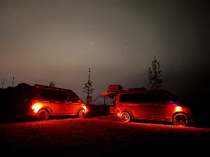 Akku Zusatzscheinwerfer Magnet oder Saugnapf