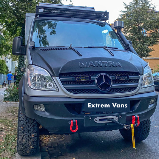 Kühlergrill Halter für Zusatzscheinwerfer - Mercedes Sprinter W906 vor Mopf 2009-2013