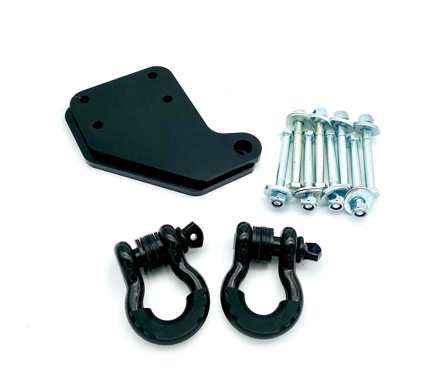 Bergeösen Set (Bergelaschen) mit Schäkel für MAN TGE / VW Crafter / Grand California