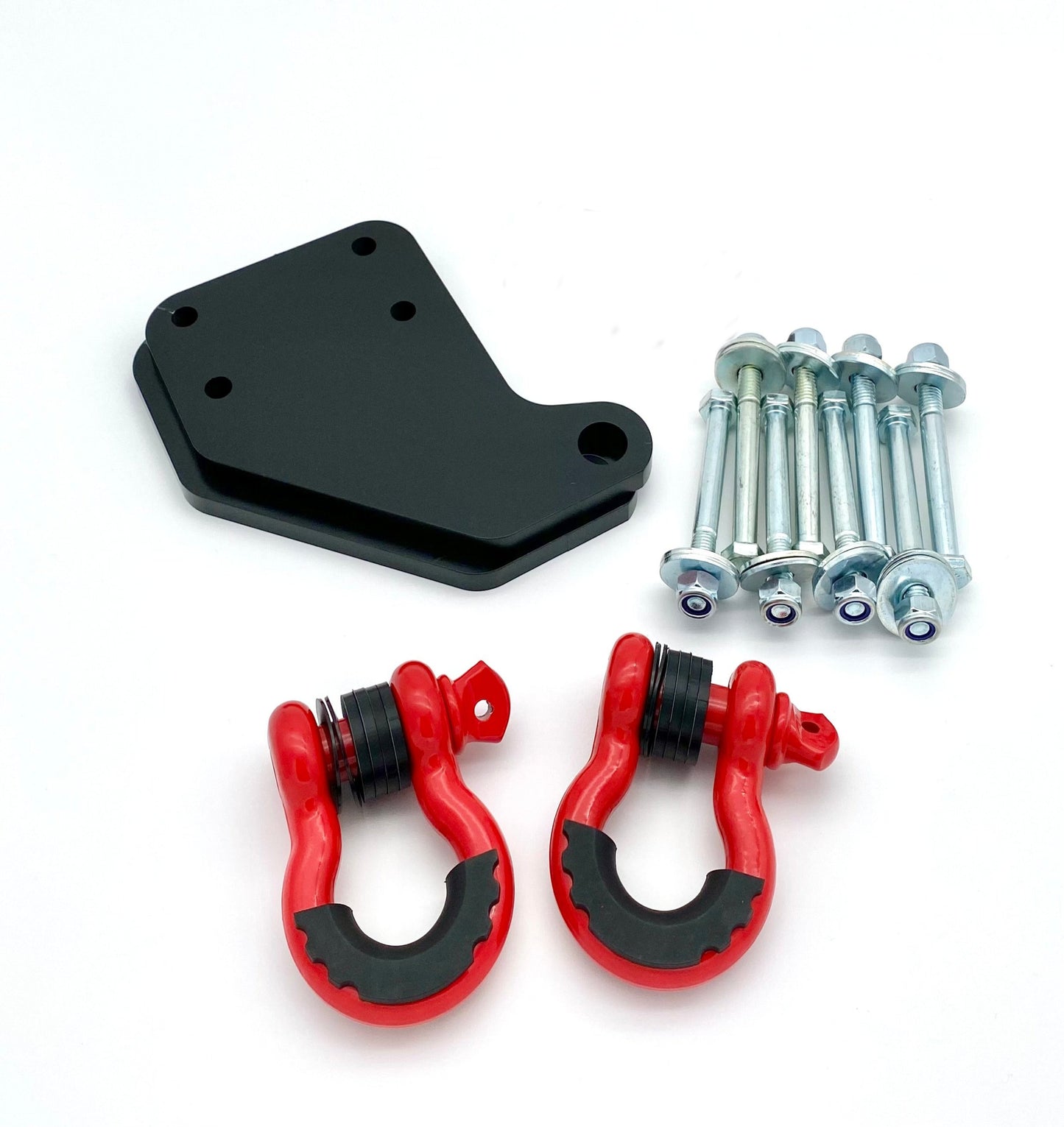 Bergeösen Set (Bergelaschen) mit Schäkel für MAN TGE / VW Crafter / Grand California