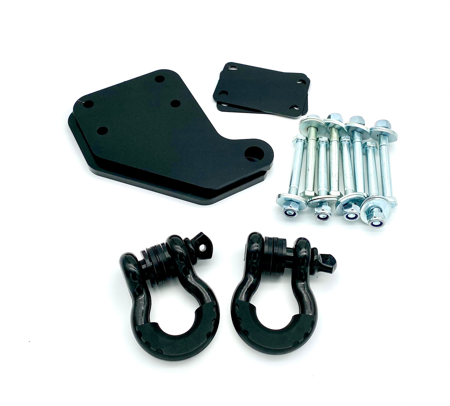 Bergeösen Set (Bergelaschen) mit Schäkel für MAN TGE / VW Crafter / Grand California