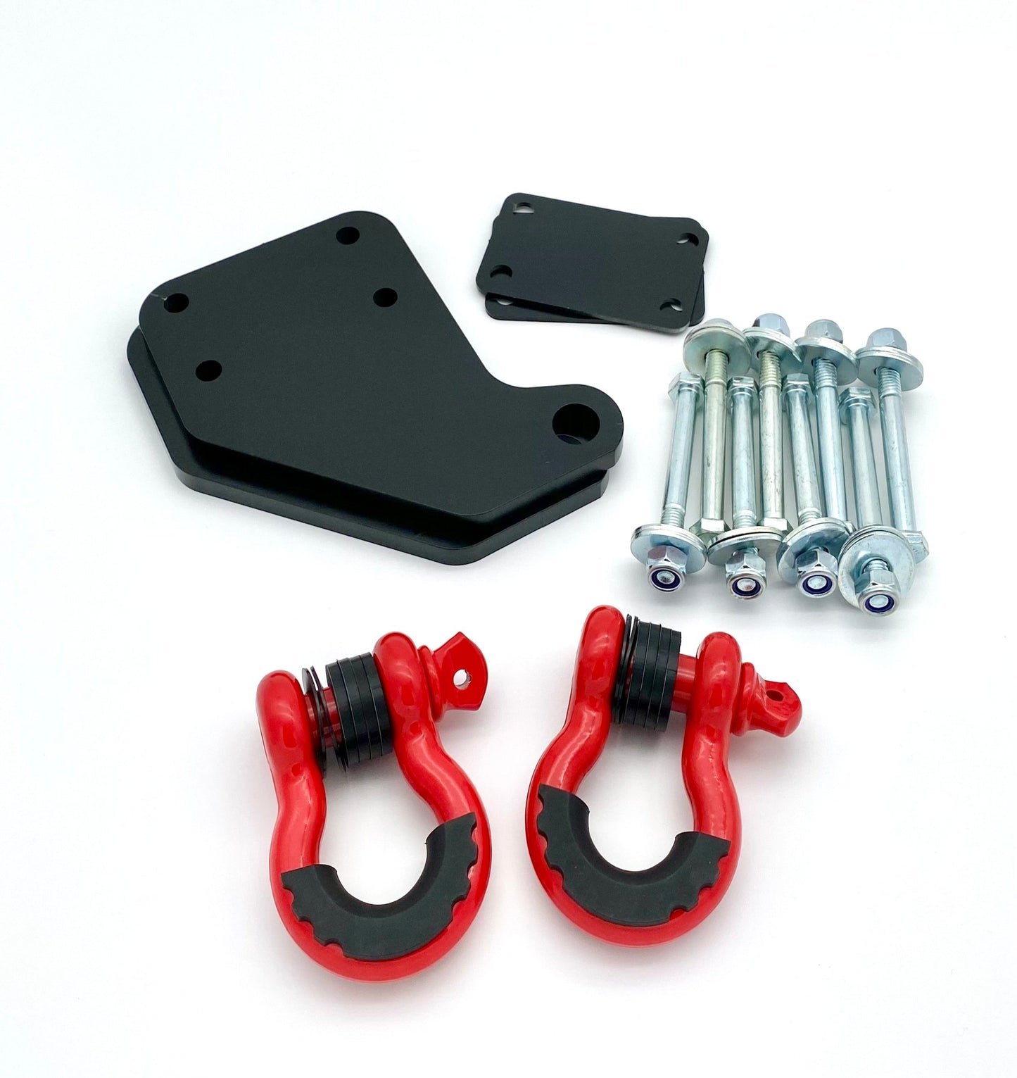 Bergeösen Set (Bergelaschen) mit Schäkel für MAN TGE / VW Crafter / Grand California