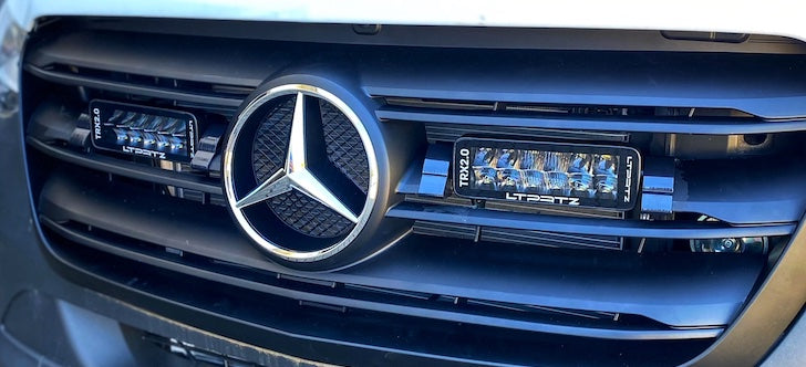 Kühlergrill Halter für Zusatzscheinwerfer - Mercedes Sprinter W907 2019-Heute