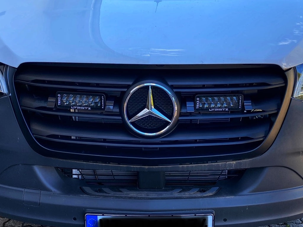 Kühlergrill Halter für LED Zusatzscheinwerfer - Mercedes Sprinter