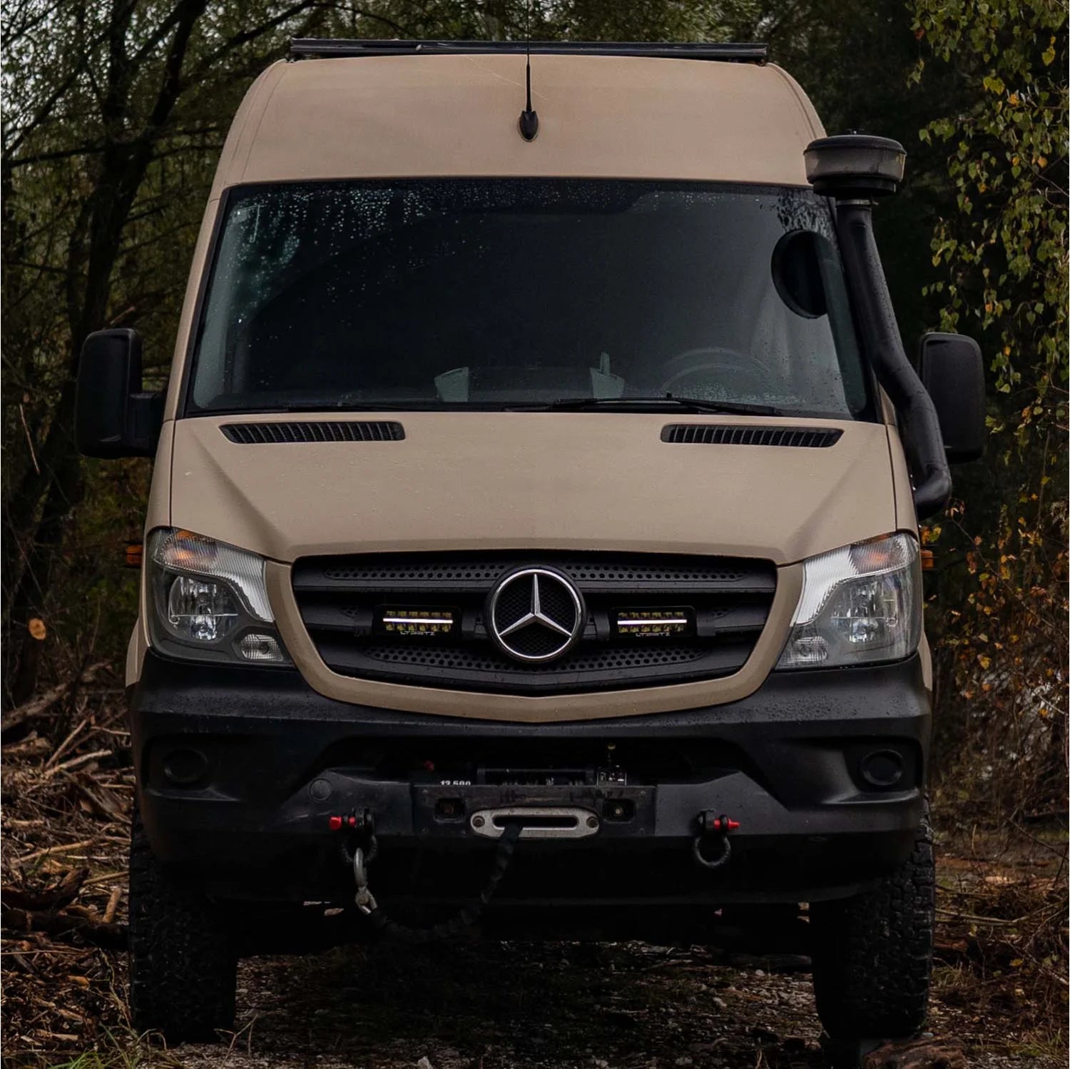 Mb Collection Halter Kühlergrill Halter für LED Zusatzscheinwerfer - Mercedes Sprinter W906 ...